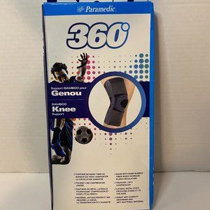 360 Light Compression Bamboo Knee Support Unisex Sz S ( B10 )